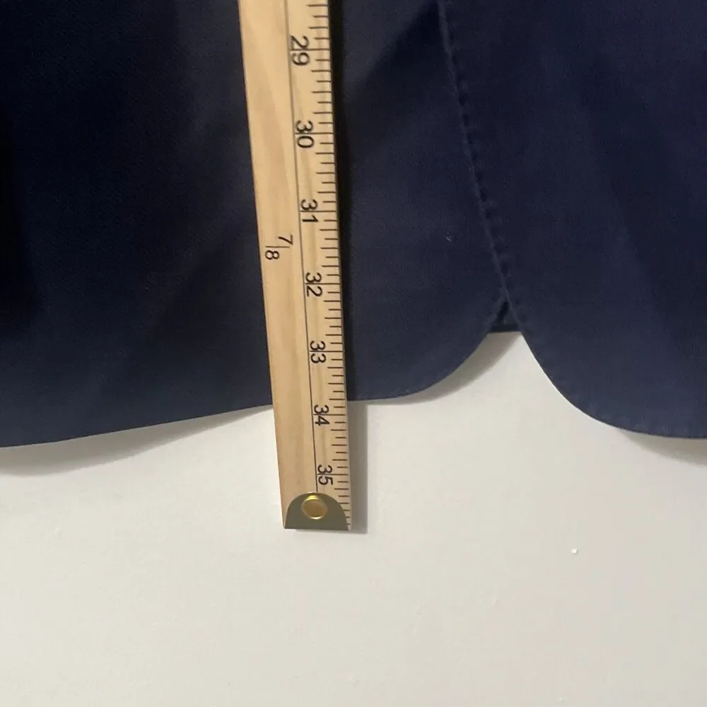 Jos A Bank Reserve 41L Blazer Sport Coat Navy Italian Cerruti Wool Made in USA